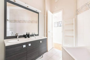Shower, hair dryer