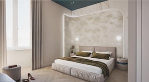 Triple Room, City View | In-room safe, soundproofing, iron/ironing board, free WiFi