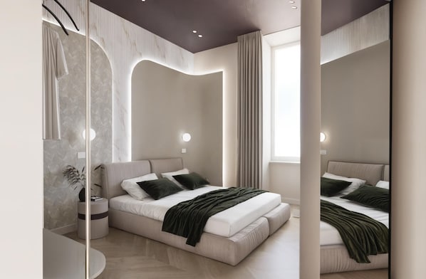 In-room safe, soundproofing, iron/ironing board, free WiFi
