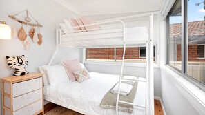 3 bedrooms, iron/ironing board, travel crib, WiFi