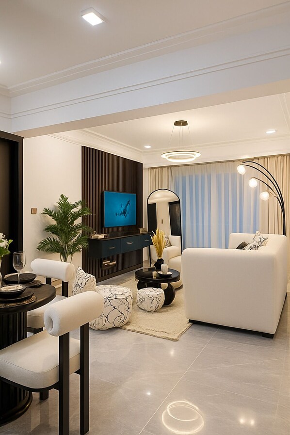 Interior - Chic 2-bedroom apartment with AC, fitness room in fabulous Nairobi (Nairobi)