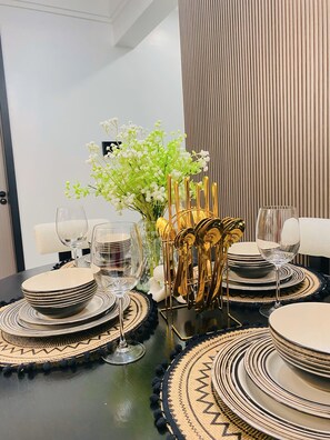 Dining - Chic 2-bedroom apartment with AC, fitness room in fabulous Nairobi (Nairobi)