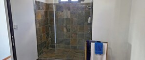 Dusche, Handtücher, Seife, Toilettenpapier