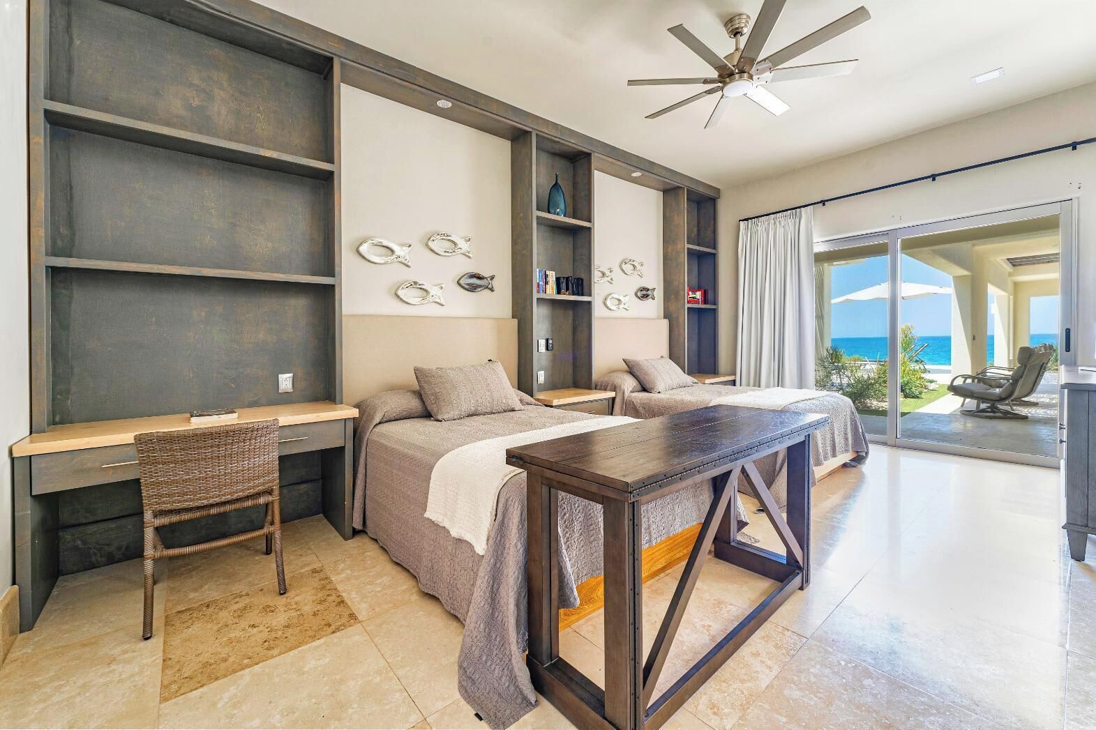 5 makuuhuonetta, silitysrauta/-lauta, Wi-Fi, vuodevaatteet