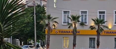 Façade de l’hébergement