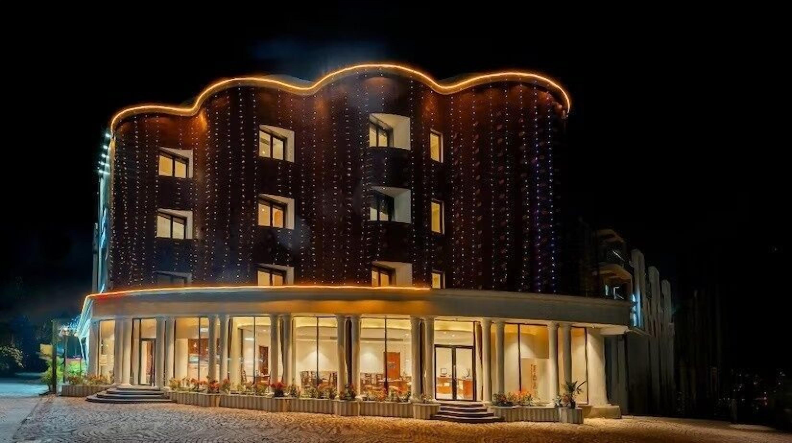 Façade de l’hébergement