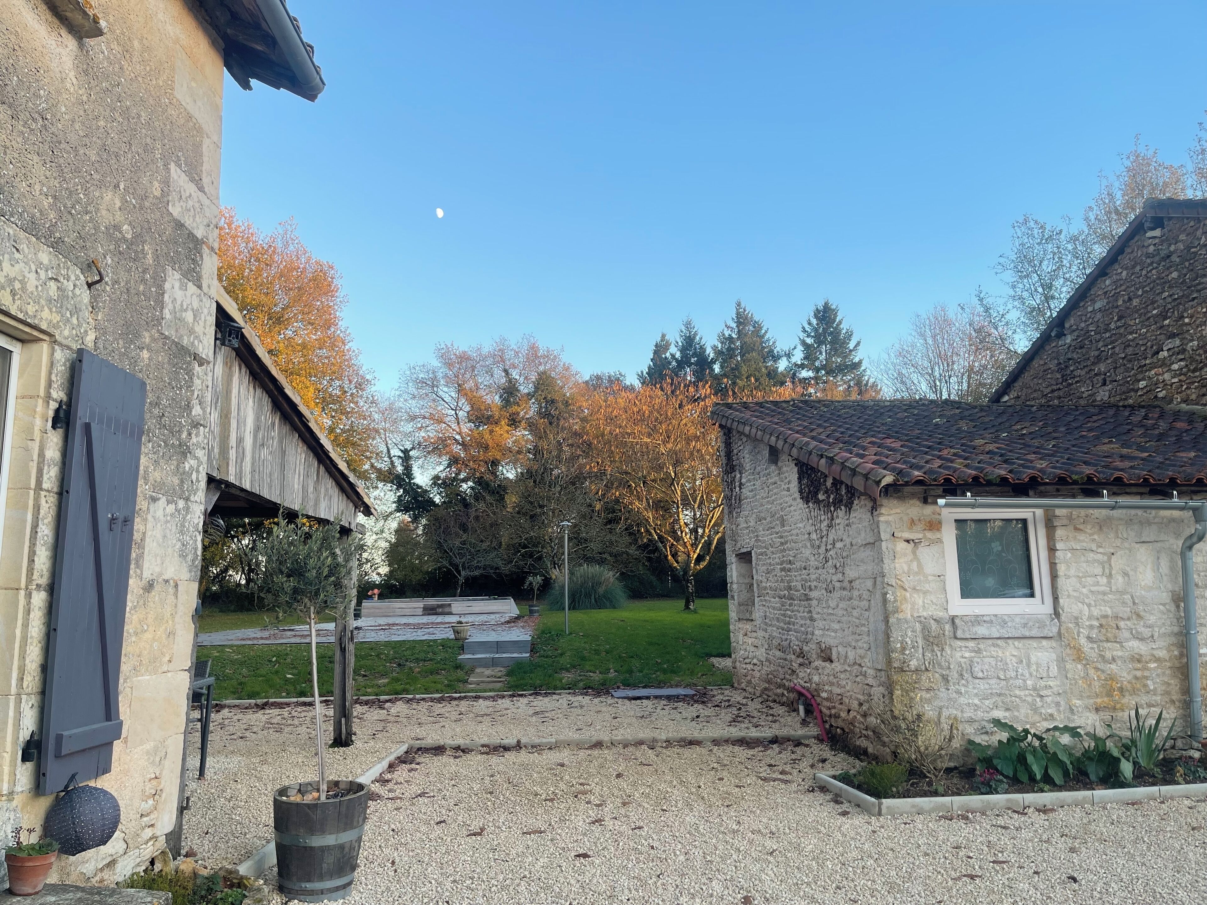 Enceinte de l’hébergement