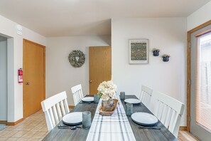 Apartment (2 Bedrooms) | Interior - Townhome w/ Patio: 1 Mi to Clearfield Riverwalk (Clearfield)