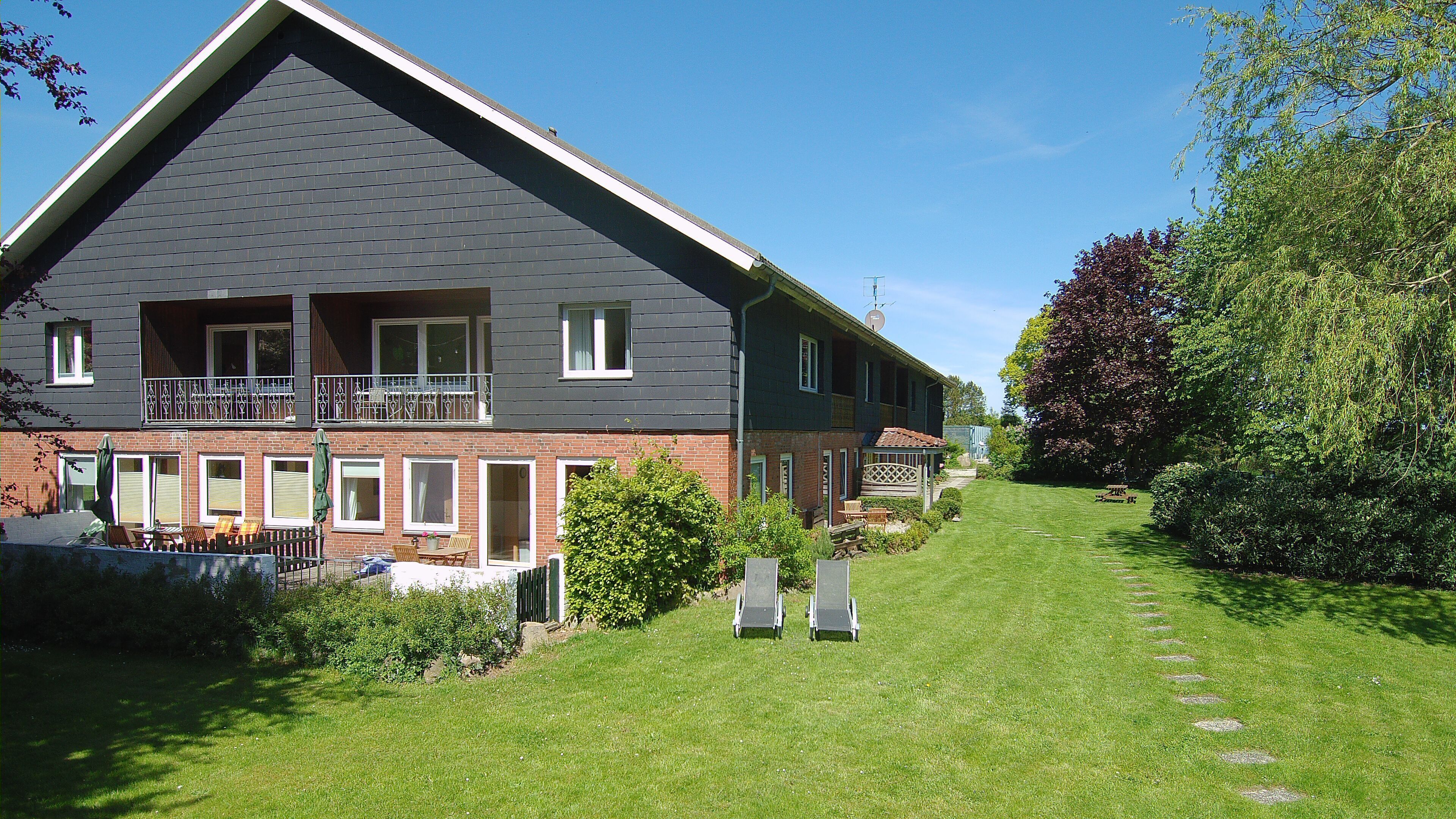 Fassade der Unterkunft