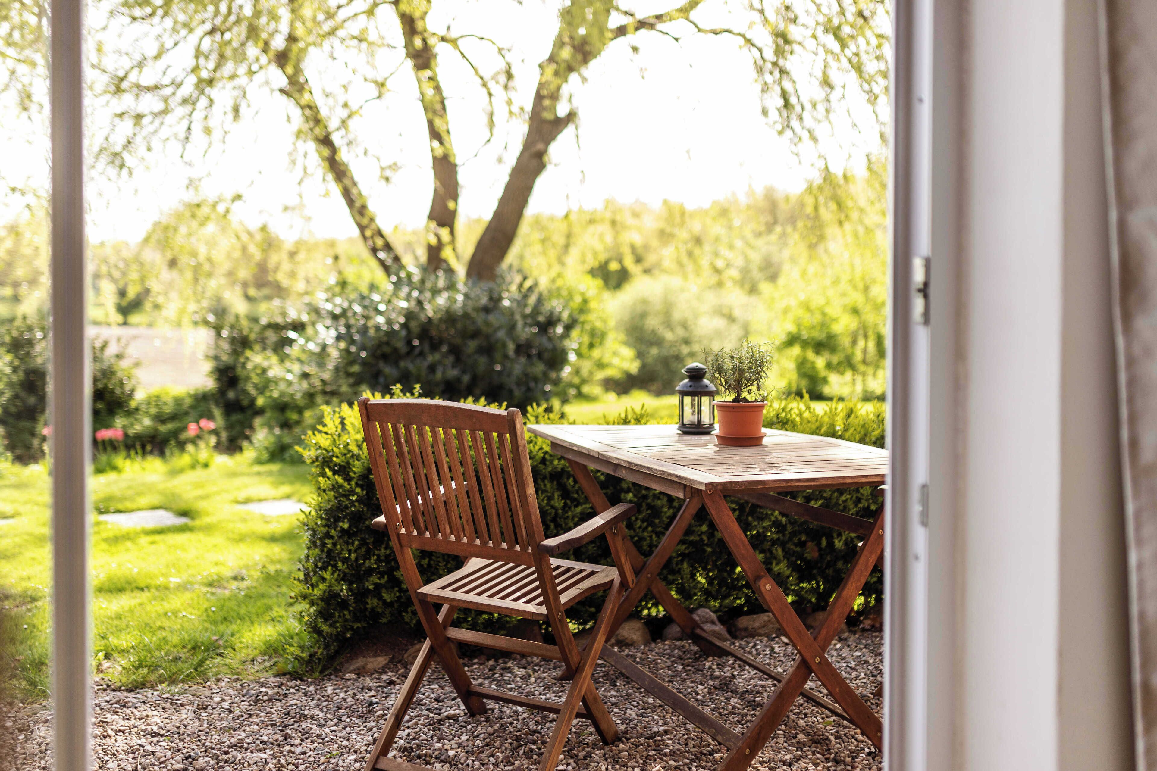Appartement | Vue sur la campagne depuis l’hébergement