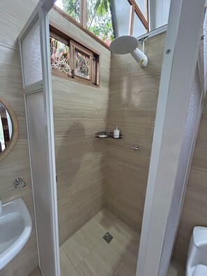 Towels, soap, toilet paper