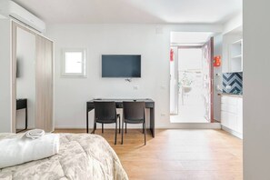 1 Schlafzimmer, Bügeleisen/Bügelbrett, Internetzugang, Bettwäsche