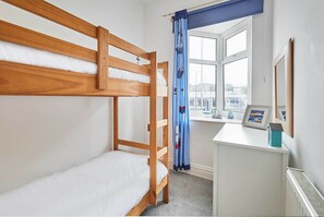 4 bedrooms, iron/ironing board, travel crib, WiFi