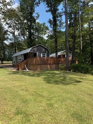 Exterior - Trails, Tails, & Scales - This listing has two Cabins Rental (Burkeville)