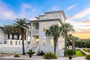 Exterior - Luxury Family Home | Fenced Yard w/Private Pool & Firepit | 2-Minutes to Beach (Seacrest West)