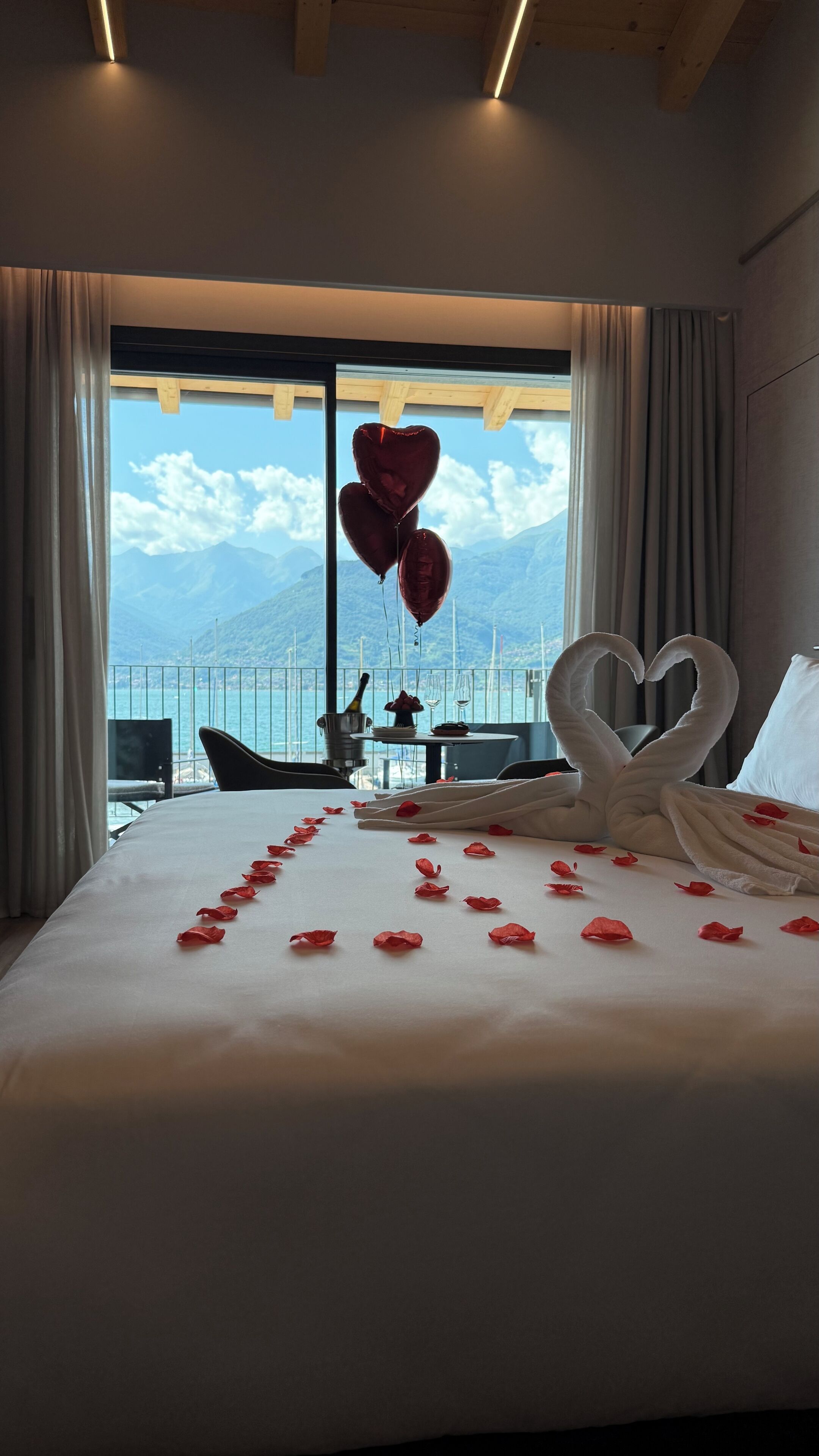 Superior-Dreibettzimmer, Seeblick | Champagner-Service