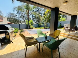 Villa, 3 Schlafzimmer, barrierefrei, Raucher | Speisen im Freien