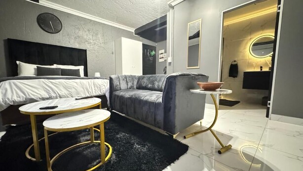 Apartamento, 1 habitación, fumadores, patio | Sala de estar