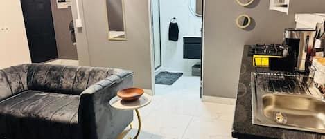 Appartement, 1 chambre, fumeur, patio | Intérieur