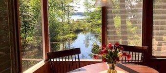 Meredith streamside cottage next to beach