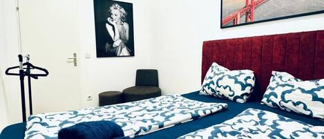 1 slaapkamer, beddengoed