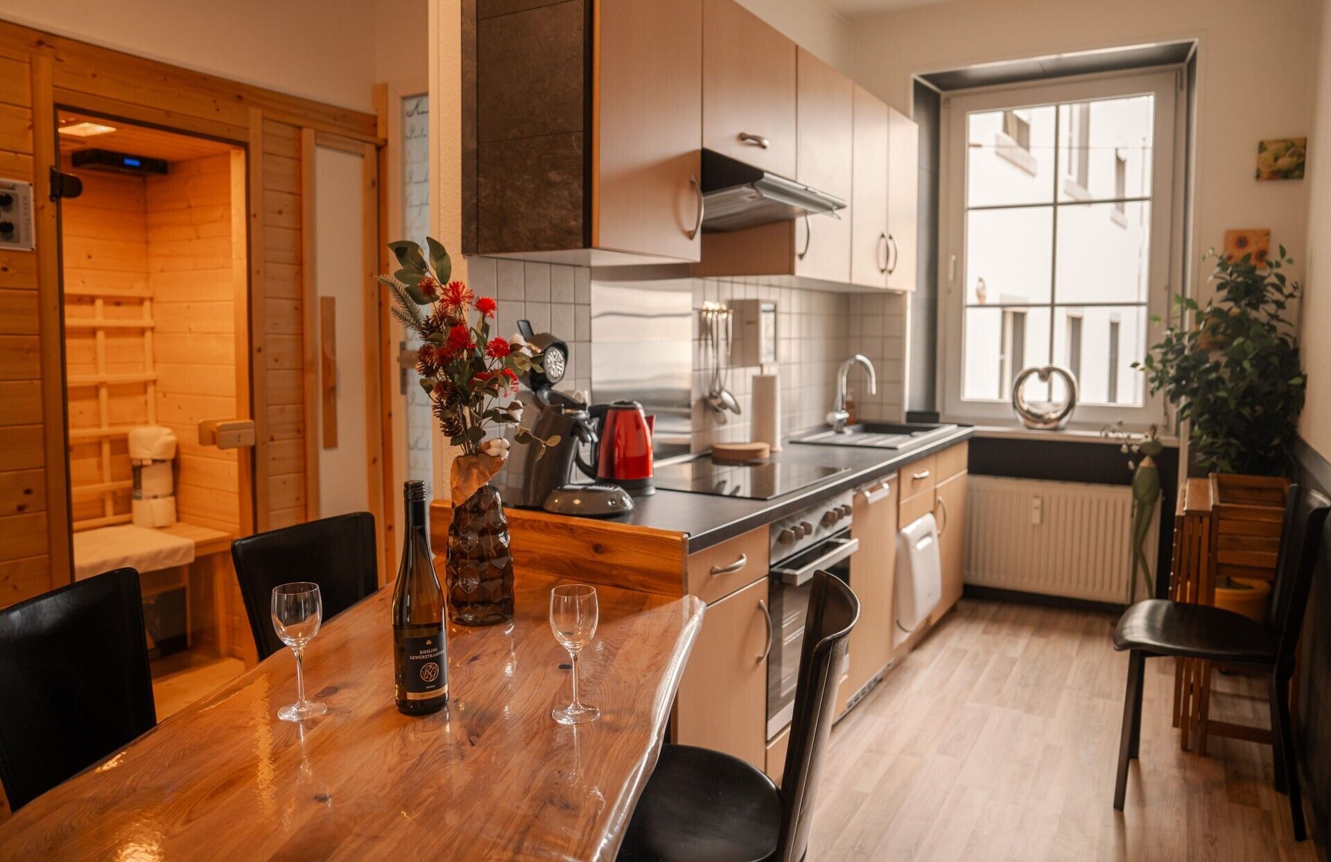 Kühlschrank, Ofen, Herdplatte, Geschirrspüler