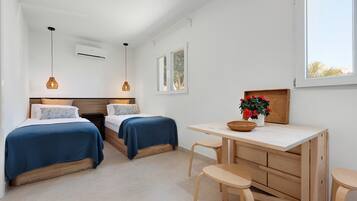 1 slaapkamer, een strijkplank/strijkijzer, wifi, beddengoed