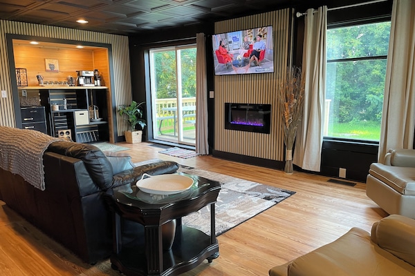 Televisor intel·ligent i llar de foc