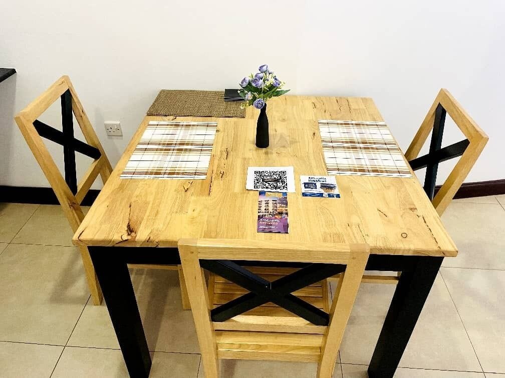 Leilighet – classic, 2 soverom, hageutsikt | Eget kjøkken | Kjøleskap, mikrobølgeovn og kjøkkenutstyr