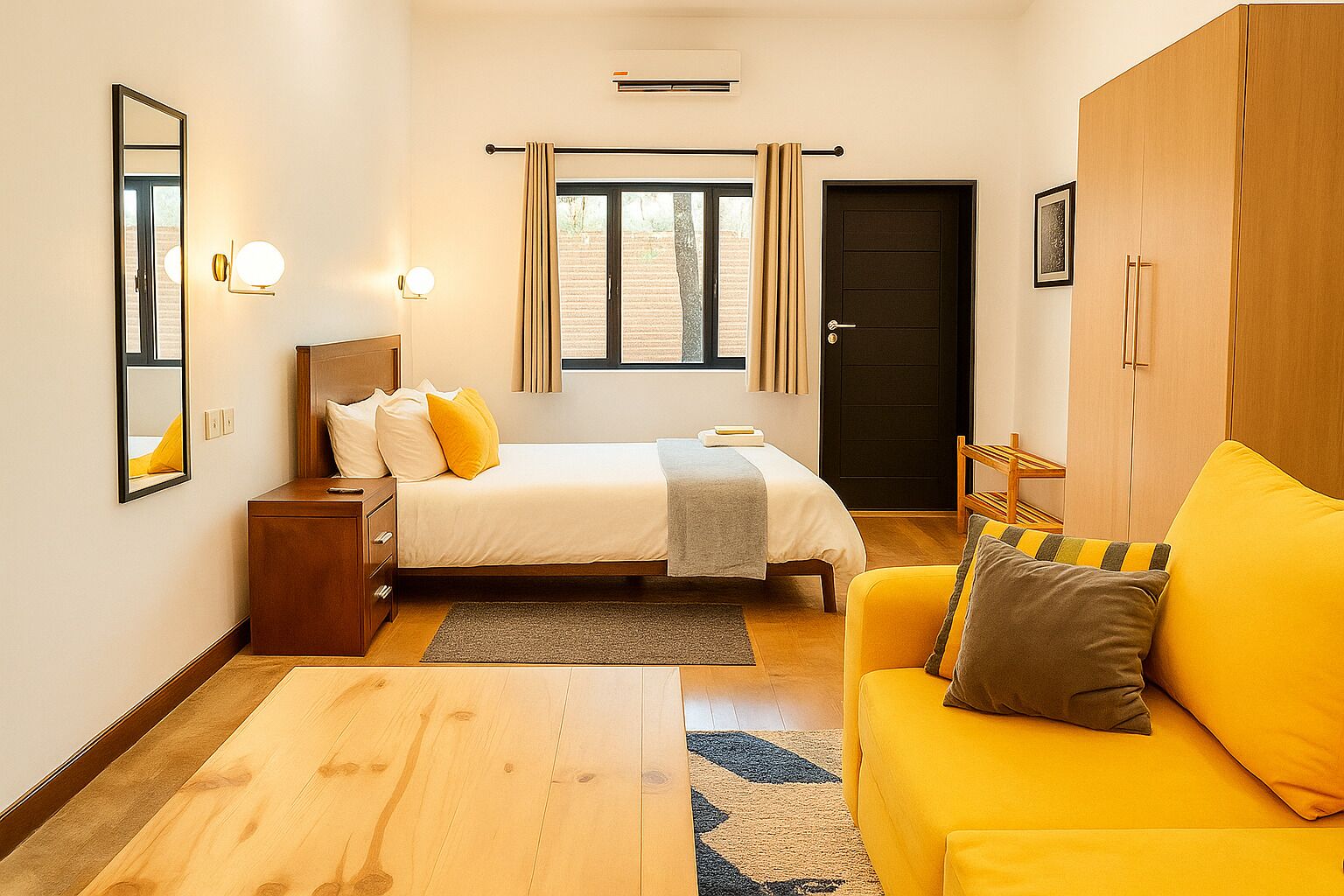 Basic Studio, Garden View | Free WiFi