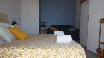 1 chambre, Wi-Fi, draps fournis
