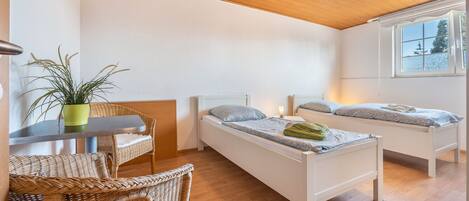 3 bedrooms, iron/ironing board, WiFi, bed sheets