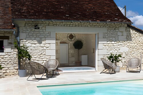 La clef des champs - Piscine et Jacuzzi - Lémeré