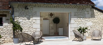 La Clef des Champs - Pool and Jacuzzi - Lémeré