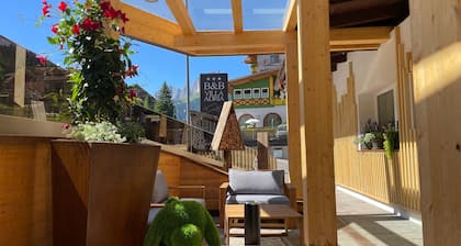 Bed and Breakfast 'Fedaia Joy' mit Bergblick, Balkon und WLAN