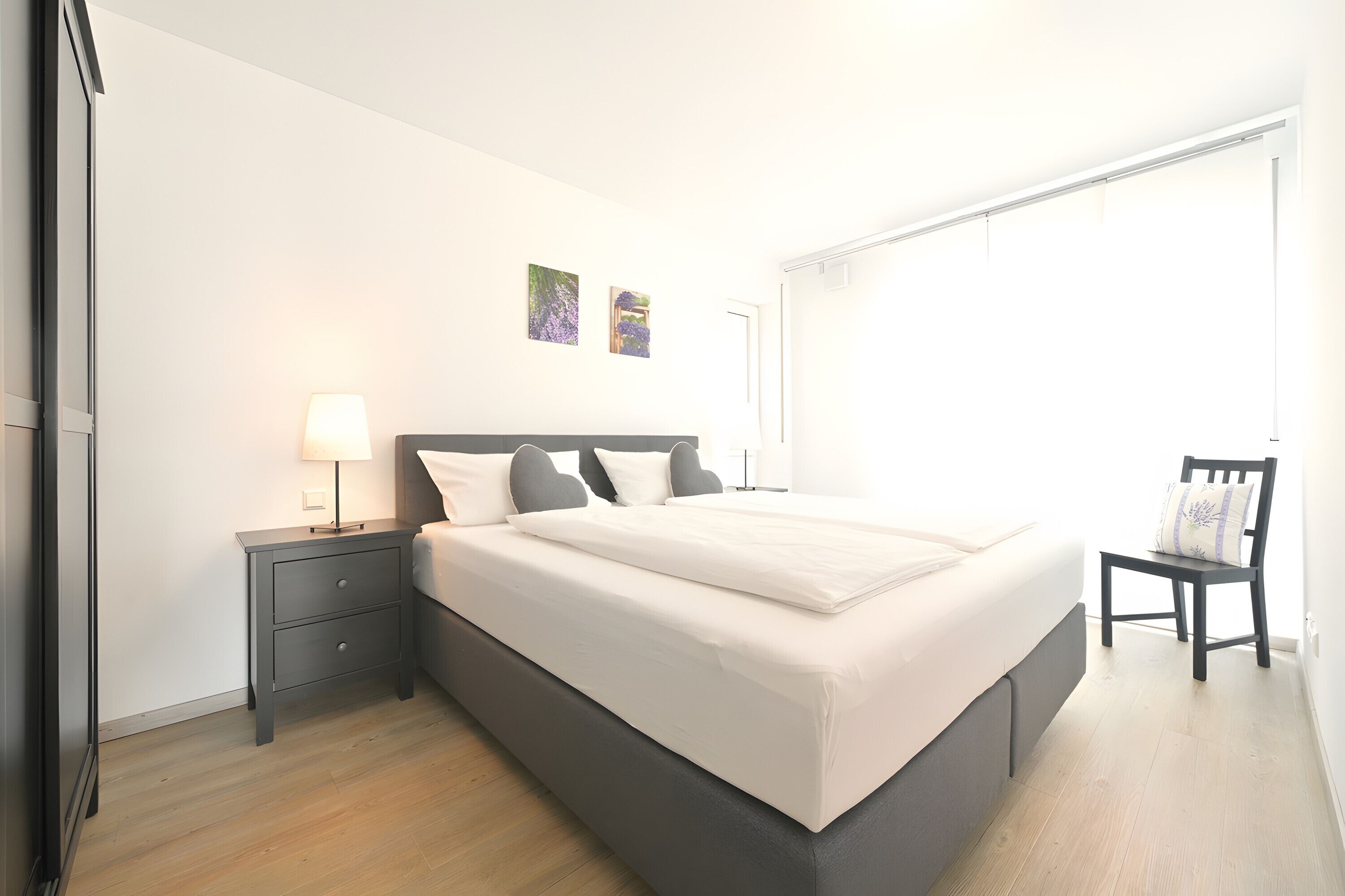 2 habitaciones, wifi, ropa de cama y acceso para silla de ruedas 