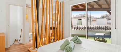 3 chambres, fer et planche Ă repasser, Wi-Fi, draps fournis