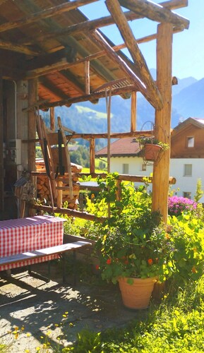 Ferienhaus 'XXL-Appartement Moarhof' mit Bergblick, privater Terrasse und WLAN