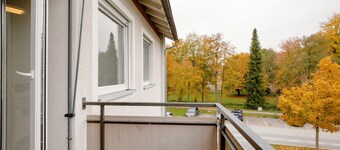 Business Travel Dream 2BR 5p | balcony, washer-dryer