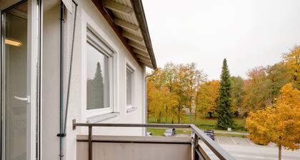 Sueño para viajes de negocios 2 hab 5 pers | balcón, lavadora-secadora