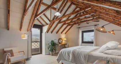 Villa de vacances 'Los Cucos' avec vue sur la montagne, balcon et Wi-Fi