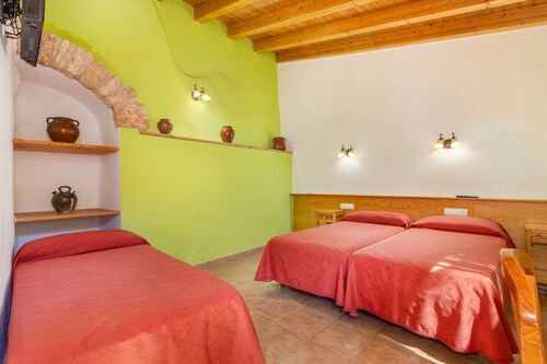 Room 'Habitación Cuadruple' with Mountain View, Wi-Fi and Air Conditioning