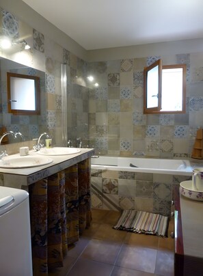 Shower, hair dryer