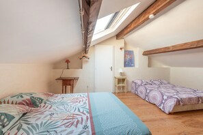 4 chambres, Wi-Fi, draps fournis