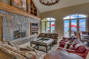 Chimenea, mesa de ping pong