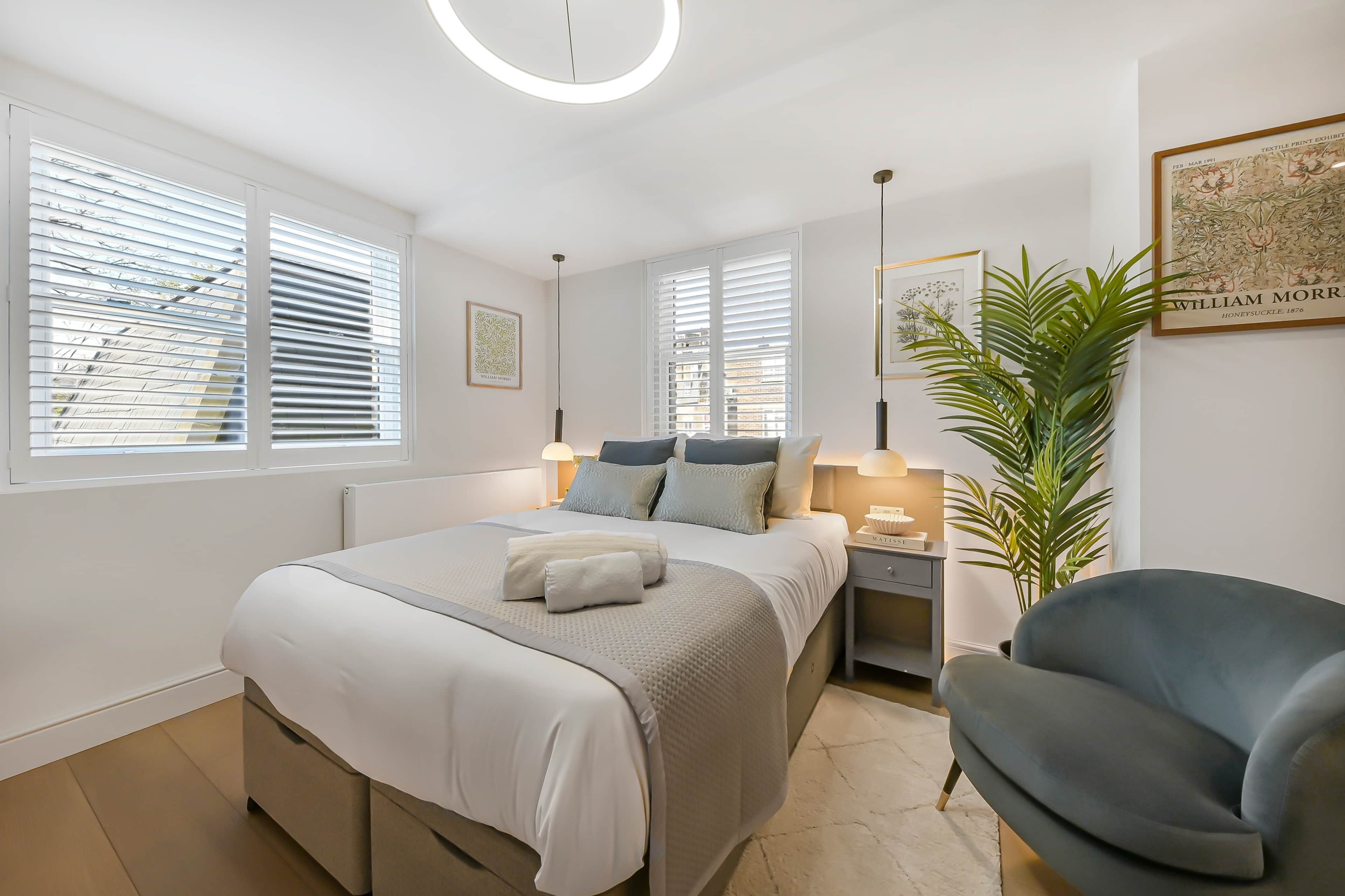 1 chambre, fer et planche à repasser, Wi-Fi, draps fournis