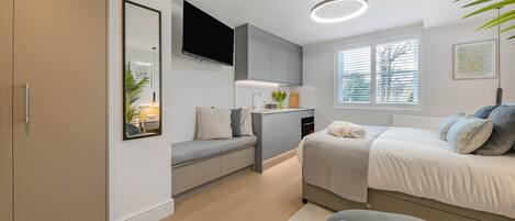 1 bedroom, iron/ironing board, WiFi, bed sheets