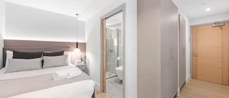 1 Schlafzimmer, Bügeleisen/Bügelbrett, kostenloses WLAN, Bettwäsche