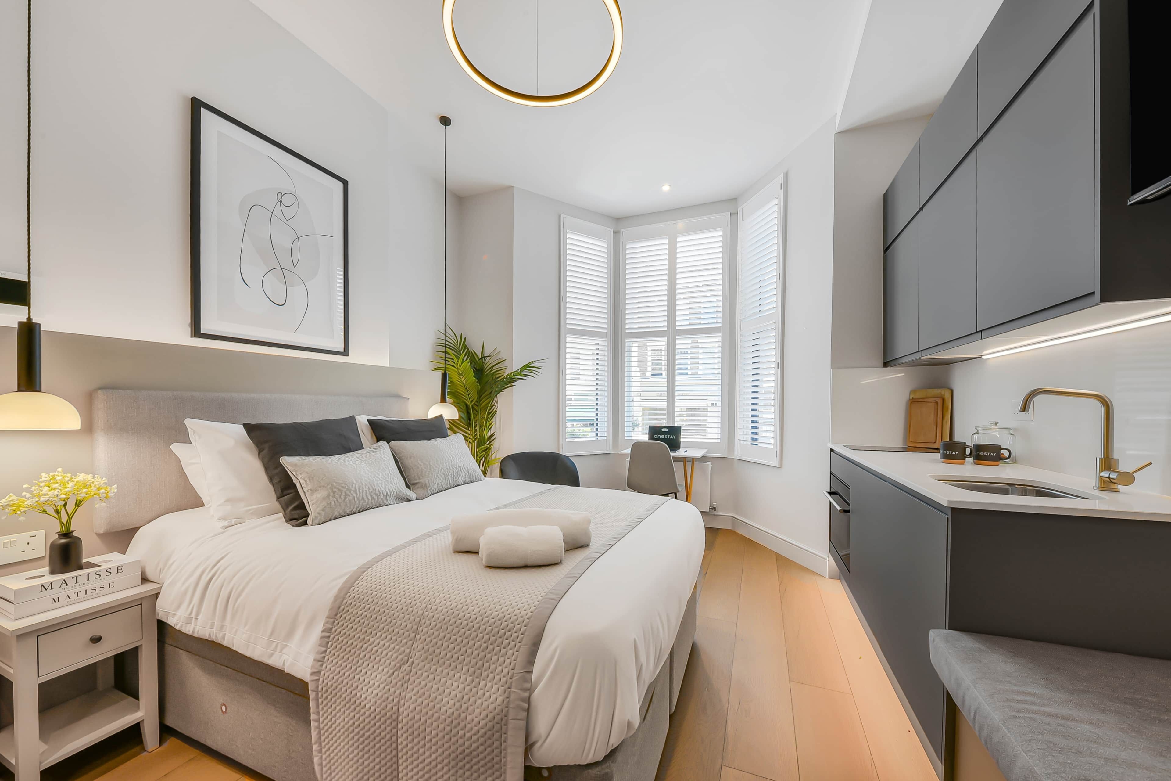 1 bedroom, iron/ironing board, free WiFi, bed sheets