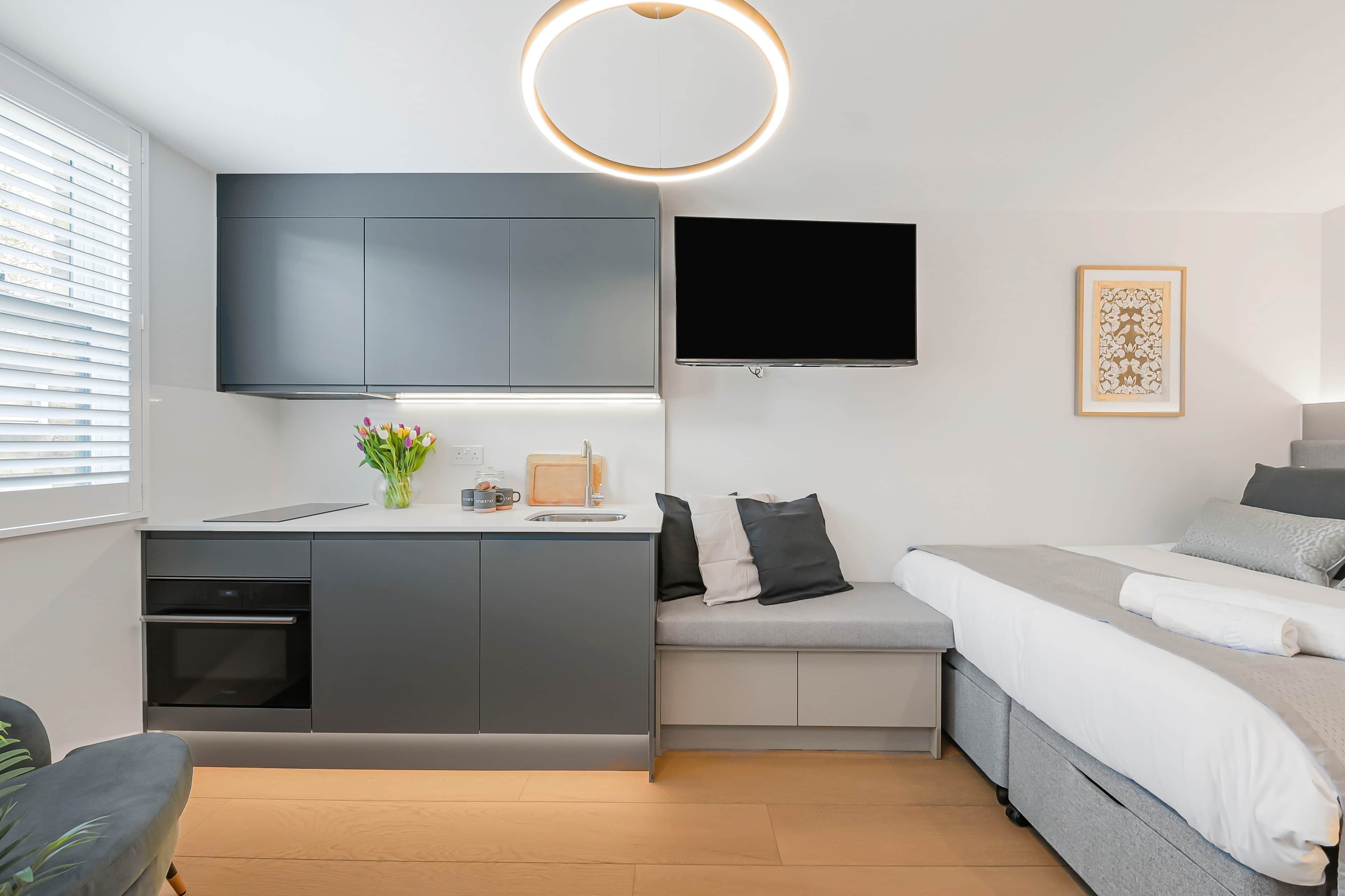 1 Schlafzimmer, Bügeleisen/Bügelbrett, kostenloses WLAN, Bettwäsche